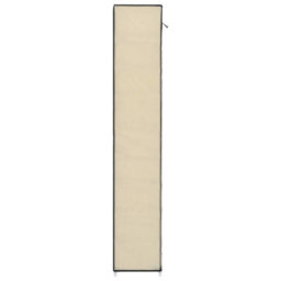 Walplus Shoe Cabinet With Cover Cream 57X29X162 Cm Fabric - thumbnail 6