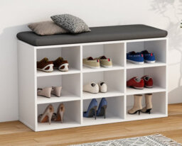 Vcm Shelf Shoe Cabinet Shoe Rack Hinsol Xs - thumbnail 3