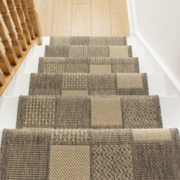 Patch Stair Runner - Hardwearing, Non-Slip & Durable Carpet For Stairs & Staircases, Multiple Lengths - thumbnail 5