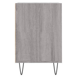 Berkfield Tv Cabinet Grey Sonoma 100X35X55 Cm Engineered Wood - thumbnail 7