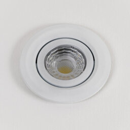 White 6W Led Downlight - 3K Warm White - Dimmable & Tilt Ip44 - Se Home - thumbnail 4