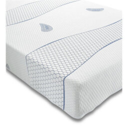 "Worcester 4Ft 6"" Double Cool Blue Memory Foam Mattress - (135Cm)"