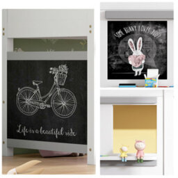Household Bed, Kids Bed, Bunk Bed, With Two Boards, Anti-Graffiti, With Small Shelf, 90X190Cm, White - thumbnail 4