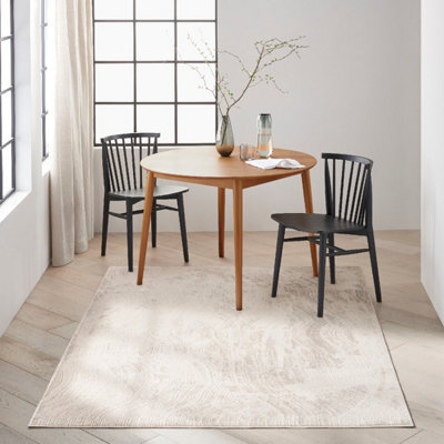 Gold Modern Easy To Clean Abstract Rug For Living Room, Bedroom - 160Cm X 221Cm - image 1