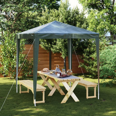 Walplus Professional Party Tent Garden Gazebo Canopy 2X2 M Green - image 1