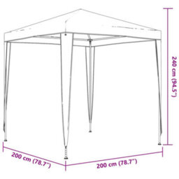 Walplus Professional Party Tent Garden Gazebo Canopy 2X2 M Green - thumbnail 8
