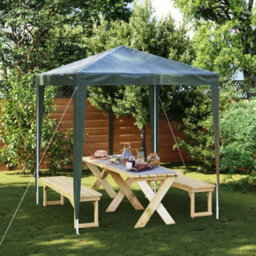 Walplus Professional Party Tent Garden Gazebo Canopy 2X2 M Green - thumbnail 1