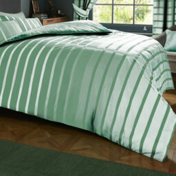 Gc Gaveno Cavailia Striped Duvet Cover Bedding Set Duck Egg Double 3Pc Linen Bedding Set - thumbnail 2