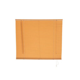 Oypla 100 X 150Cm Pvc Teak Wood Grain Effect Home Office Venetian Window Blinds With Fixings - thumbnail 7
