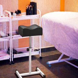 Costway Pedicure Manicure Footrest Adjustable Seat Height Nail Foot Stand W/ Soft Cushion - thumbnail 4