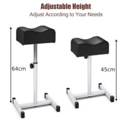 Costway Pedicure Manicure Footrest Adjustable Seat Height Nail Foot Stand W/ Soft Cushion - thumbnail 6