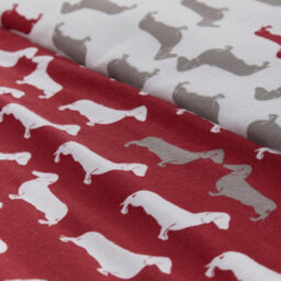 Fusion Dudley Dog Love 100% Brushed Cotton Duvet Cover Set - thumbnail 2
