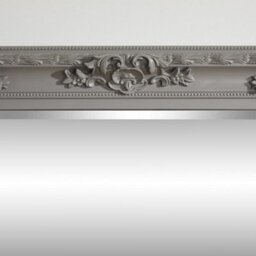 The Online Mirror Shop Leaner Mirror Grand Louis Rectangular Shape With Grey Frame- H 180Cmxw 90Cmxd 6.5Cm For Hanging In Bedroom, Hallway - thumbnail 4
