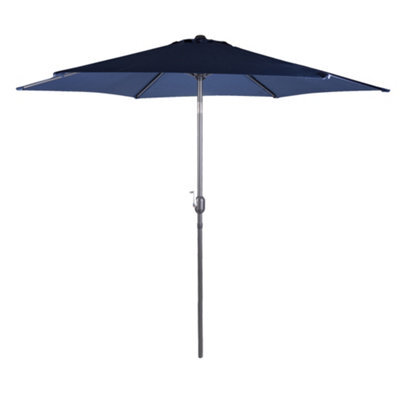 Alfresia Navy Blue 2.7 Metre Garden Parasol - image 1