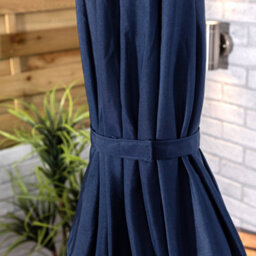 Alfresia Navy Blue 2.7 Metre Garden Parasol - thumbnail 5