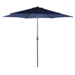 Alfresia Navy Blue 2.7 Metre Garden Parasol - thumbnail 2