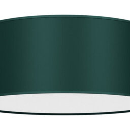 Milagro Verde Hand Made Scandi Style 40Cm Ceiling Lamp In A Rich Green Finish Holds 2Xe27 Led Bulbs - thumbnail 2