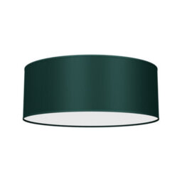 Milagro Verde Hand Made Scandi Style 40Cm Ceiling Lamp In A Rich Green Finish Holds 2Xe27 Led Bulbs - thumbnail 7
