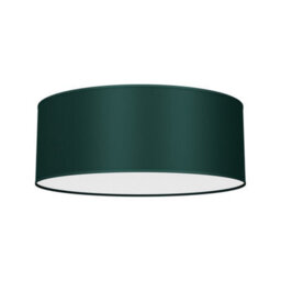 Milagro Verde Hand Made Scandi Style 40Cm Ceiling Lamp In A Rich Green Finish Holds 2Xe27 Led Bulbs - thumbnail 4