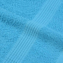 Berkfield Bath Towels 10 Pcs Turquoise 100X150 Cm 360 Gsm 100% Cotton - thumbnail 7