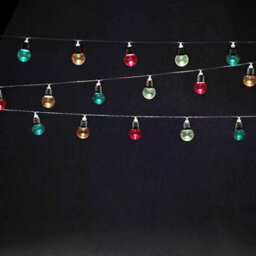 Urbn-Living Urbnliving 30 Pcs Multi Coloured Led Bulbs Christmas Party Lighting String Lights For Home Decoration - thumbnail 7