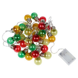 Urbn-Living Urbnliving 30 Pcs Multi Coloured Led Bulbs Christmas Party Lighting String Lights For Home Decoration - thumbnail 6