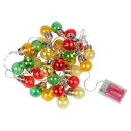 Urbn-Living Urbnliving 30 Pcs Multi Coloured Led Bulbs Christmas Party Lighting String Lights For Home Decoration - thumbnail 8