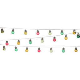 Urbn-Living Urbnliving 30 Pcs Multi Coloured Led Bulbs Christmas Party Lighting String Lights For Home Decoration - thumbnail 3