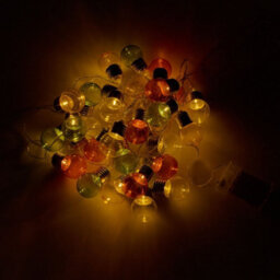 Urbn-Living Urbnliving 30 Pcs Multi Coloured Led Bulbs Christmas Party Lighting String Lights For Home Decoration - thumbnail 5