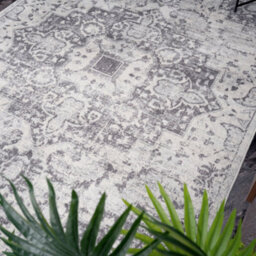 The Rugs Montana Grey Cream Oriental Area Rug And Runner Soft Durable Pet Friendly Easy To Clean Living Room Bedroom 4060 - thumbnail 6