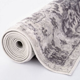 The Rugs Montana Grey Cream Oriental Area Rug And Runner Soft Durable Pet Friendly Easy To Clean Living Room Bedroom 4060 - thumbnail 5