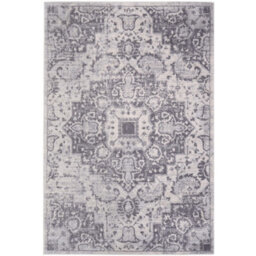 The Rugs Montana Grey Cream Oriental Area Rug And Runner Soft Durable Pet Friendly Easy To Clean Living Room Bedroom 4060 - thumbnail 1
