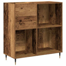 Walplus Record Cabinet Artisan Oak 85 X 38 X 89 Cm Engineered Wood - thumbnail 2