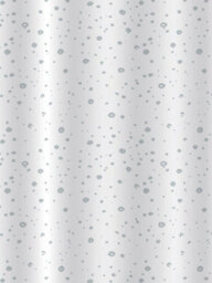 Showerdrape Droplets White Shower Curtain - thumbnail 2