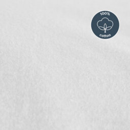 Silentnight Brushed Cotton Fitted Sheet - White - thumbnail 2