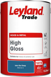 Leyland Trade Wood & Metal High Gloss Paint Into The Deep (Ppg1161-6) 5L - thumbnail 2
