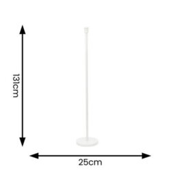 Standard Standing Floor Lamp Base Living Room Lounge Bedroom Reading Stem Light - thumbnail 2