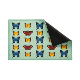 Artsy Doormats Butterfly Pattern Indoor Washable Doormat 80X50Cm - thumbnail 4