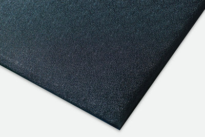 Blue Diamond Anti-Fatigue Mat Industrial Kumfi Pebble 120 X 180Cm Black - image 1
