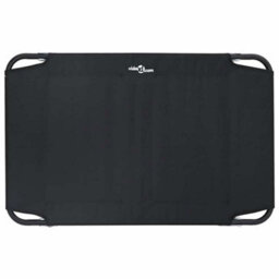 Vidaxl Dog Bed 90 X 55 X 18 Cm Steel Black - thumbnail 6