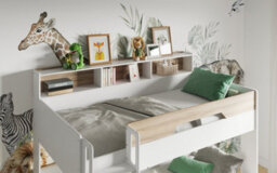 Flair Interstellar Triple Bunk Bed With Trundle Oak - thumbnail 2