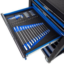 Hyundai 175 Piece 7 Drawer Castor Mounted Roller Tool Chest Cabinet Hytc9006 - thumbnail 4