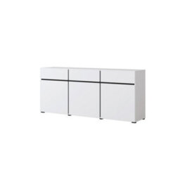 Arte Kross 43 Sideboard Cabinet In White - W1800mm H780mm D400mm, Sleek Storage Solution - thumbnail 1
