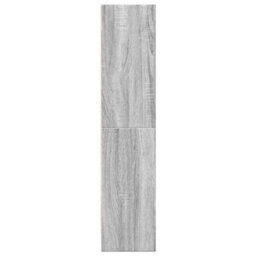 Berkfield Bookcase Grey Sonoma 60X24X109 Cm Engineered Wood - thumbnail 5