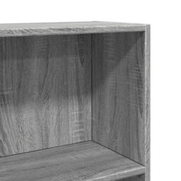Berkfield Bookcase Grey Sonoma 60X24X109 Cm Engineered Wood - thumbnail 7