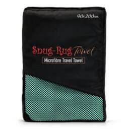 Snug Rug Microfibre Beach Towel Super Absorbent Quick Drying Lightweight Extra Large Xl 200 X 90Cm - Beech Glass Turquoise - thumbnail 6