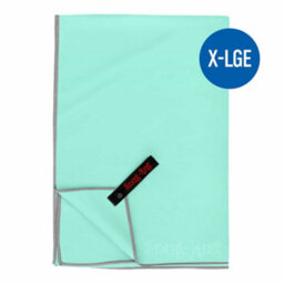 Snug Rug Microfibre Beach Towel Super Absorbent Quick Drying Lightweight Extra Large Xl 200 X 90Cm - Beech Glass Turquoise