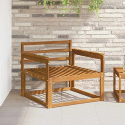 Walplus Outdoor Garden Middle Sofa Natural Style