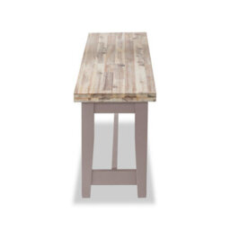 Statement Furniture Florence Solid Acacia Hardwood Dining Bench 140Cm - Truffle - thumbnail 3