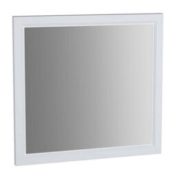 Vitra Valarte Bathroom Traditional Square Flat Mirror 8000mm Matte White